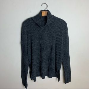 Athleta Ribbed Knit Turtleneck Sweater